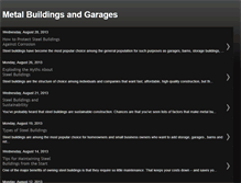 Tablet Screenshot of metal-buildings-garages.blogspot.com