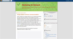 Desktop Screenshot of marketingondemand.blogspot.com