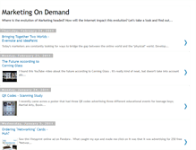 Tablet Screenshot of marketingondemand.blogspot.com