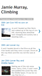 Mobile Screenshot of jamiemurrayclimbing.blogspot.com