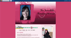 Desktop Screenshot of incredible--shrinking--woman.blogspot.com