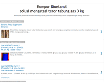 Tablet Screenshot of komporbioetanol.blogspot.com