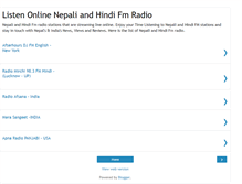 Tablet Screenshot of nepaliandhindifm.blogspot.com