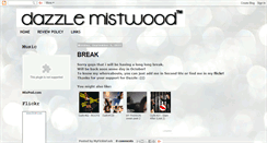 Desktop Screenshot of dazzlemistwood.blogspot.com