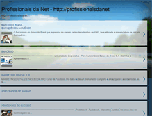 Tablet Screenshot of profissionaisdanet.blogspot.com