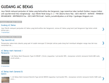 Tablet Screenshot of gudangac.blogspot.com