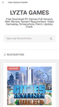 Mobile Screenshot of lyzta-games.blogspot.com