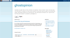 Desktop Screenshot of ghostopinion.blogspot.com