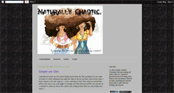 Desktop Screenshot of naturallychaotic.blogspot.com