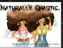 Tablet Screenshot of naturallychaotic.blogspot.com