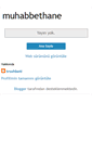 Mobile Screenshot of muhabbethane.blogspot.com