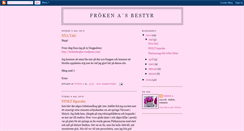 Desktop Screenshot of frokenasbestyr.blogspot.com