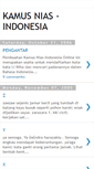 Mobile Screenshot of kamus-nias.blogspot.com