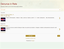 Tablet Screenshot of denunceinrete.blogspot.com