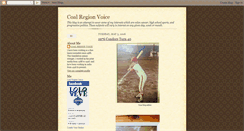 Desktop Screenshot of coalregionvoice.blogspot.com