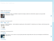 Tablet Screenshot of clubedeleitura-comentarios.blogspot.com