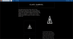 Desktop Screenshot of claesgabriel.blogspot.com