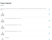 Tablet Screenshot of claesgabriel.blogspot.com