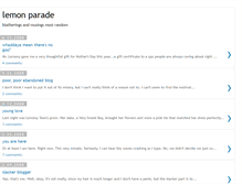 Tablet Screenshot of lemonylemons.blogspot.com