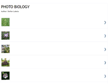 Tablet Screenshot of photo-biology.blogspot.com