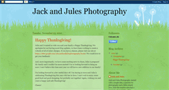 Desktop Screenshot of jackandjulesphotography.blogspot.com