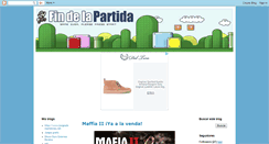 Desktop Screenshot of findelapartida.blogspot.com