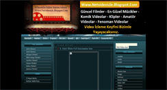Desktop Screenshot of netvideoizle.blogspot.com