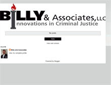 Tablet Screenshot of billyandassociates.blogspot.com