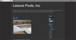 Desktop Screenshot of leisurepools.blogspot.com