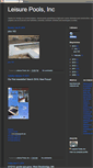 Mobile Screenshot of leisurepools.blogspot.com