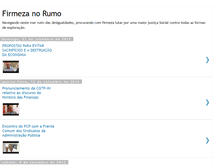 Tablet Screenshot of firmezanorumo.blogspot.com