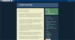 Desktop Screenshot of linspire.blogspot.com