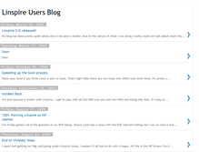 Tablet Screenshot of linspire.blogspot.com