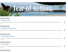 Tablet Screenshot of fearofnothing.blogspot.com