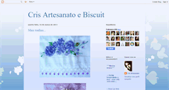 Desktop Screenshot of crisartesanatoebiscuit.blogspot.com