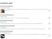Tablet Screenshot of eccentricaunt.blogspot.com