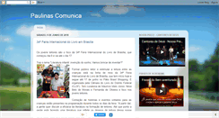 Desktop Screenshot of paulinascomunica.blogspot.com