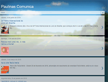 Tablet Screenshot of paulinascomunica.blogspot.com