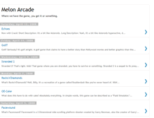 Tablet Screenshot of melonarcade.blogspot.com