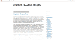 Desktop Screenshot of precoscirurgiaplastica.blogspot.com