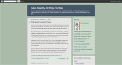 Desktop Screenshot of godrealityninjaturtles.blogspot.com