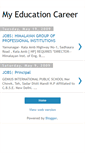 Mobile Screenshot of myeducationcareer.blogspot.com