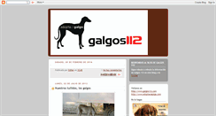 Desktop Screenshot of galgos112.blogspot.com