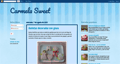 Desktop Screenshot of carmelasweet.blogspot.com