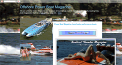 Desktop Screenshot of offshoreboat.blogspot.com