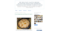 Desktop Screenshot of mybigfatfamilyblog.blogspot.com