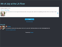 Tablet Screenshot of 4thofjulyatthelariver.blogspot.com