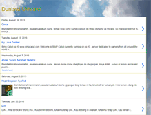 Tablet Screenshot of duniawiukhrawi.blogspot.com