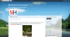 Desktop Screenshot of motorrijschool-hendriks.blogspot.com
