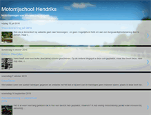 Tablet Screenshot of motorrijschool-hendriks.blogspot.com